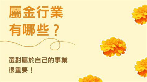 金木水火土職業|選對屬於自己的事業很重要！屬金行業有哪些？【五行…